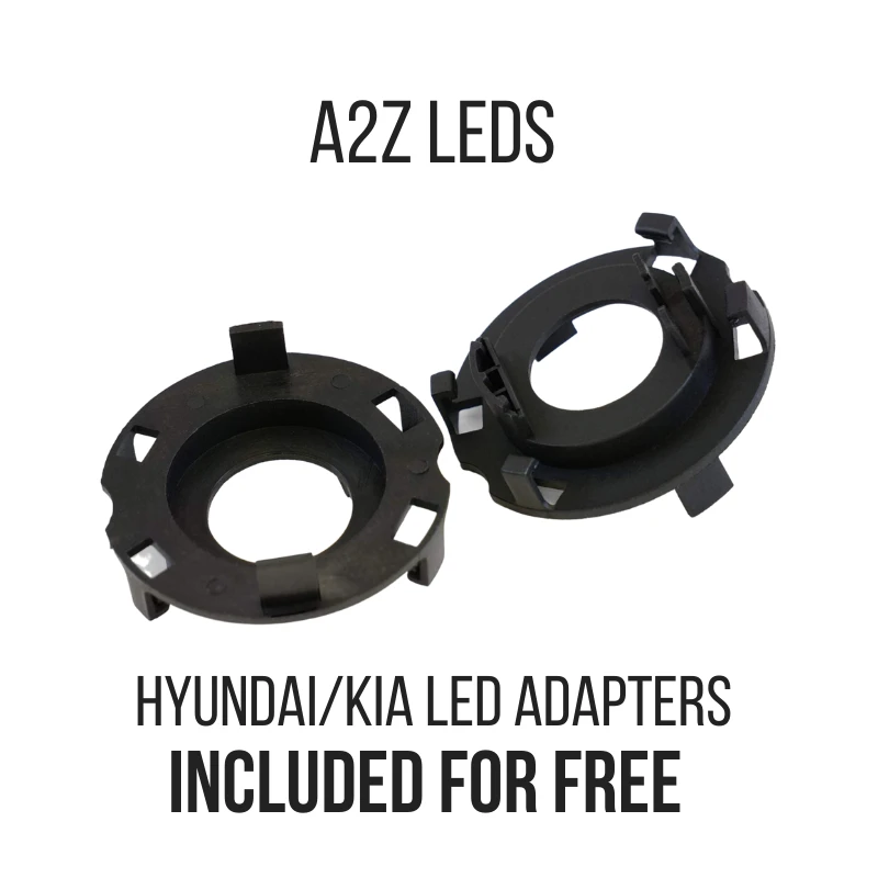Fits Hyundai Palisade 2019-2021 LED Conversion Kit Bundles - Free License Plate LED Bulbs & H7 Adapters - A2Z LEDS
