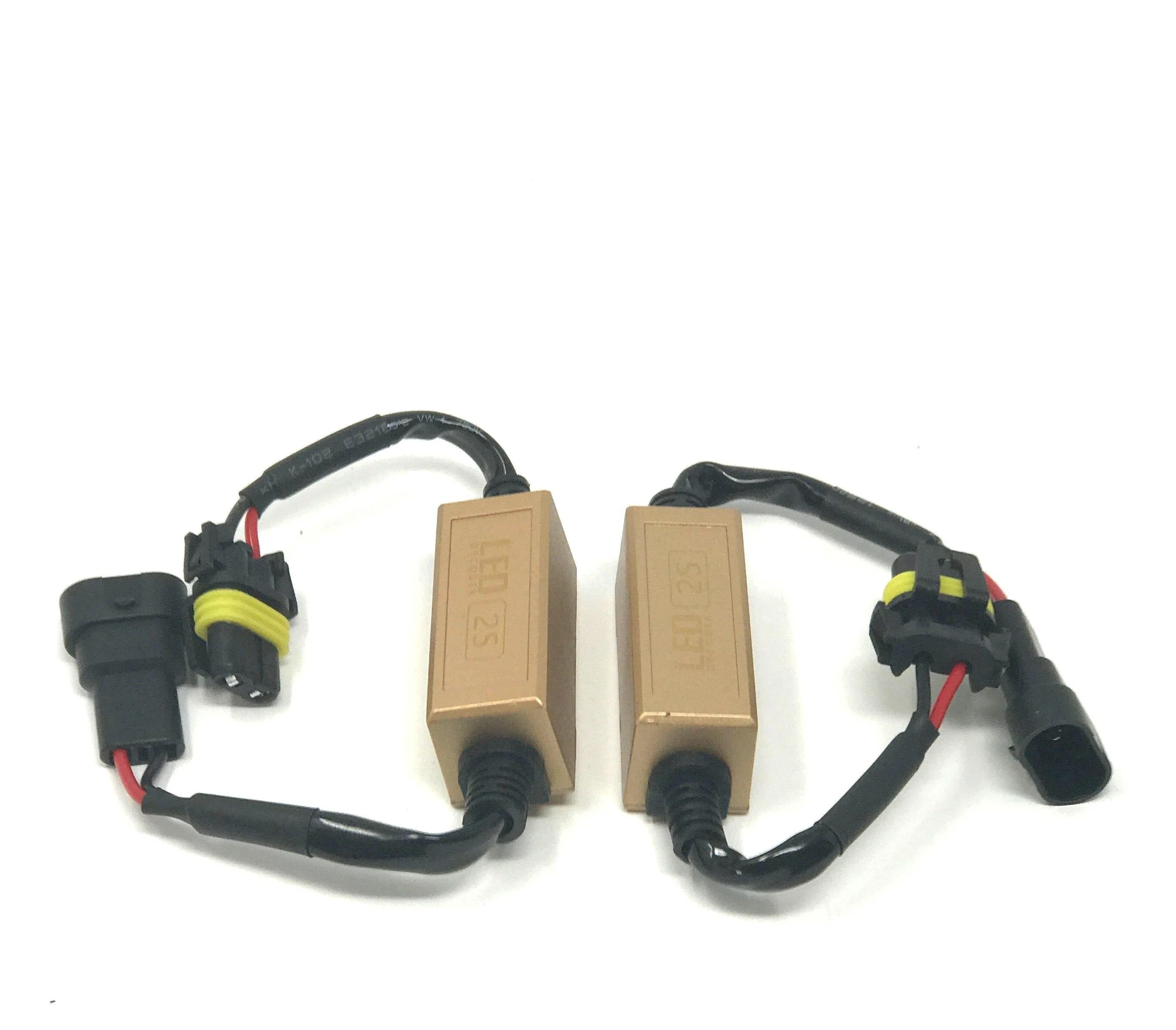 2X (H8 / H9 / H11 / H16JP) Anti Flicker CANBUS Error Free Warning Decoders LED - A2Z LEDS