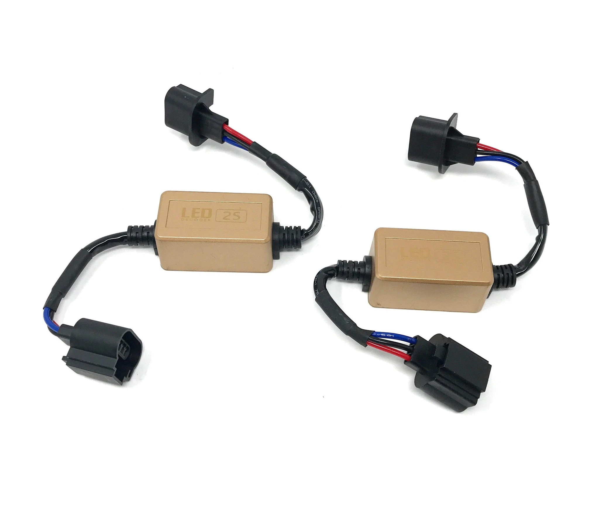 2X (H13) Anti Flicker CANBUS Error Free Warning Decoders LED - A2Z LEDS
