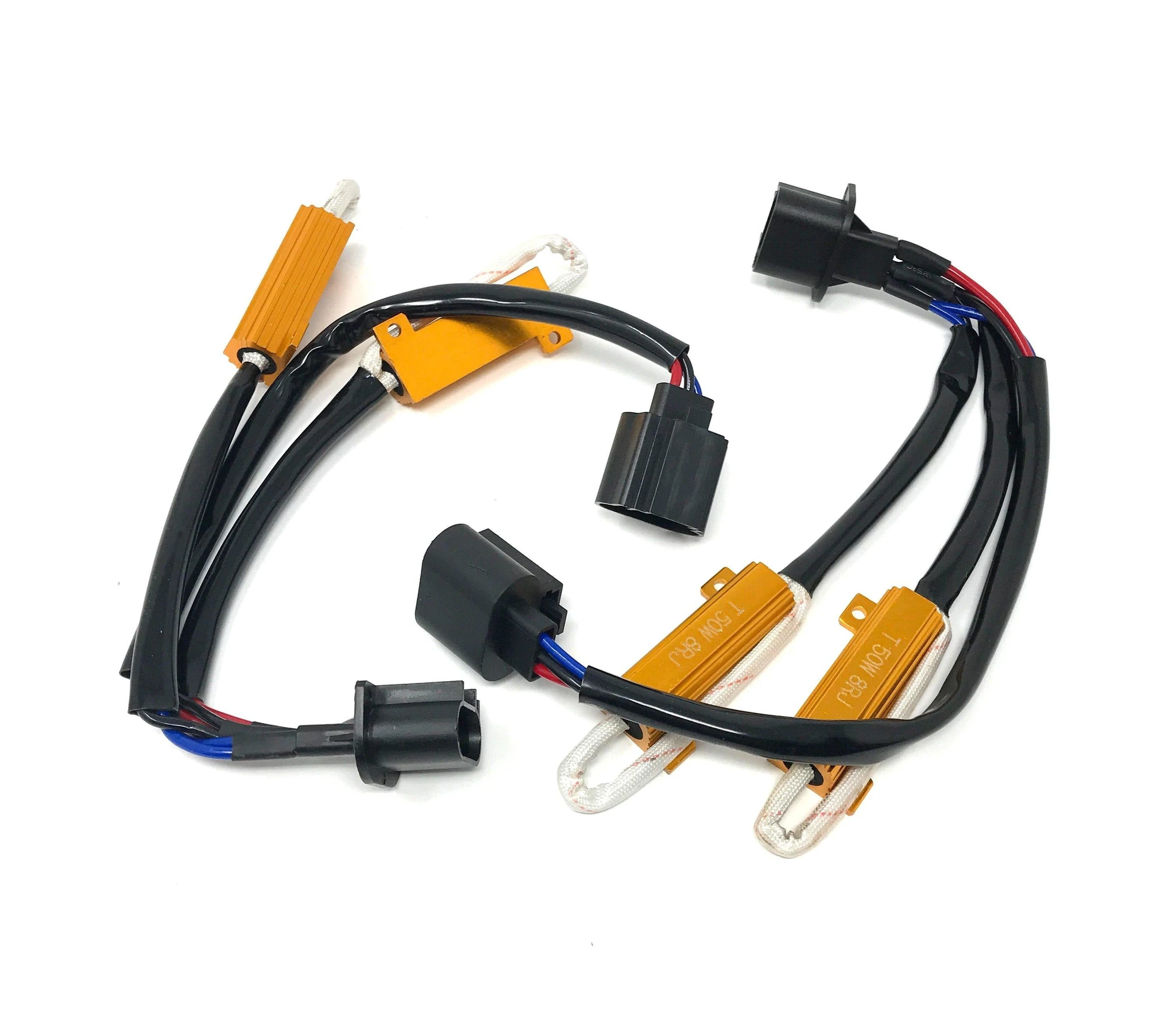 2X (H13) LOAD RESISTORS Car LED Error Free Capacitor Resistance - A2Z LEDS