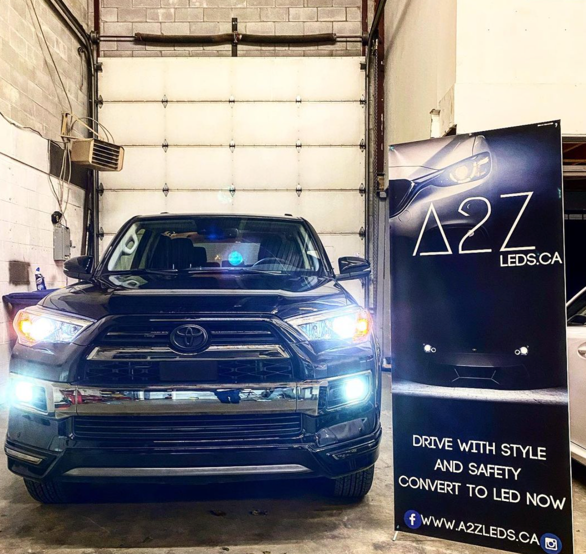 Fits Toyota 4Runner 2005-2021 LED Conversion Kit Bundles - Free License Plate & Reverse LED Bulbs - A2Z LEDS