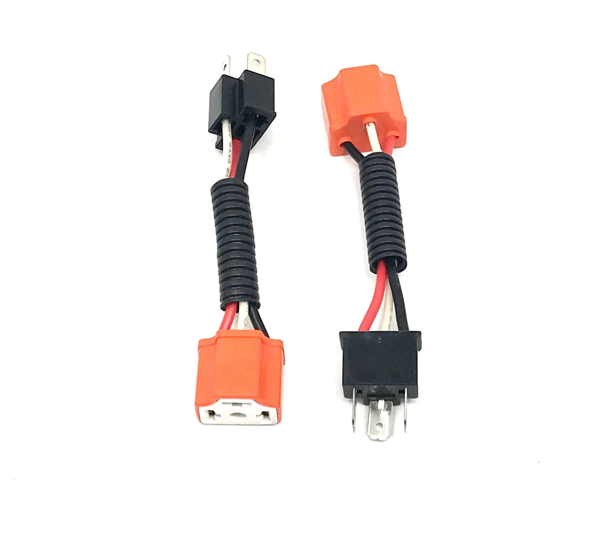 H4 LED CERAMIC CONNECTOR BULB HOLDER CAR PAIR - A2Z LEDS