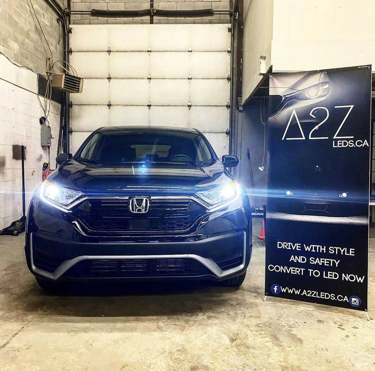 Fits Honda CR-V 2015-2021 LED Conversion Kit Bundles - Free Reverse and License Plate LED Bulbs - A2Z LEDS