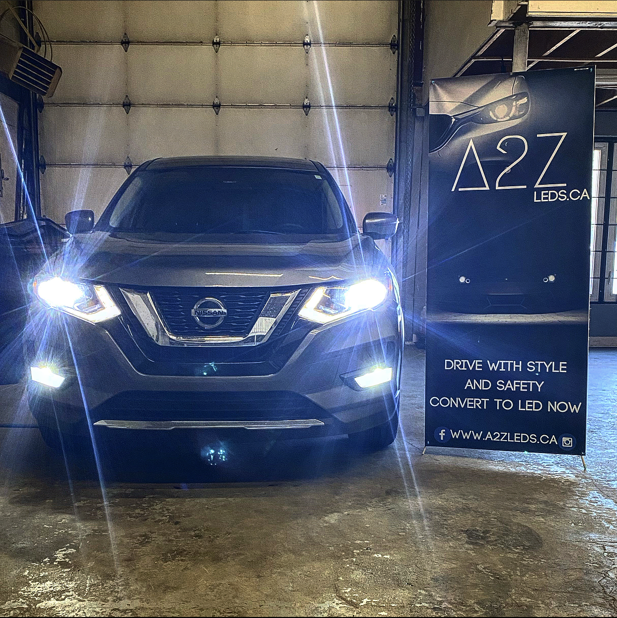 Fits Nissan Rogue 2014-2020 LED Conversion Kit Bundles - Free Reverse and License Plate LED Bulbs - A2Z LEDS